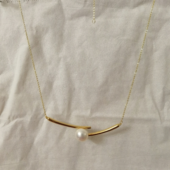 Freshwater pearl necklace - Picture 3 of 3